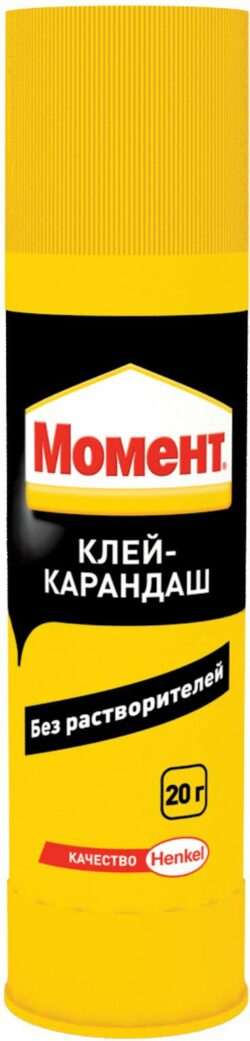 Клей-карандаш МОМЕНТ 20 г (1625297) купить в сети строительных магазинов Мастак