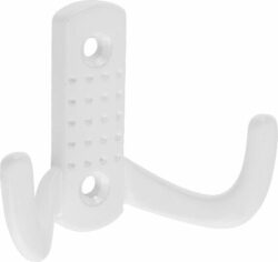 Крючок для одежды STARFIX №10 белый (SMP-74228-1) купить в сети строительных магазинов Мастак