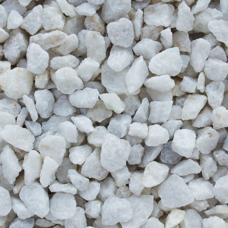 Щебень декоративный мраморный 5-10 мм РУБЕЛЭКО 20 кг белый (ЩМ 5-10) купить в Мастак Щебень декоративный мраморный 5-10 мм РУБЕЛЭКО 20 кг белый (ЩМ 5-10) купить в сети строительных магазинов Мастак