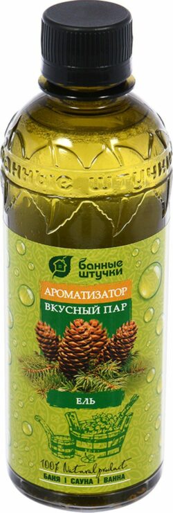 Ароматизатор БАННЫЕ ШТУЧКИ Вкусный пар Ель 350 мл (32222) купить в сети строительных магазинов Мастак