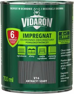 Пропитка VIDARON Impregnat V16 Серый антрацит 0
