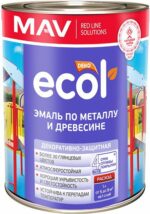 Эмаль алкидная ECOL ПФ-115 фиолетовая 0