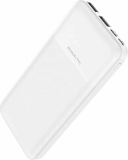 Power Bank BOROFONE BJ16 Cube 10000 mAh White (6974443380996) купить в сети строительных магазинов Мастак