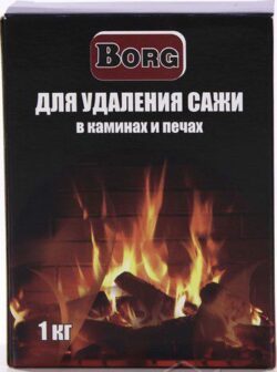 Порошок для удаления сажи BORG 1 кг купить в сети строительных магазинов Мастак