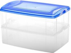 Контейнер пластиковый для обеда двойной DRINA Frigo 2х2