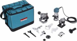 Фрезер MAKITA RT 0700 CX2 (RT0700CX2) купить в сети строительных магазинов Мастак