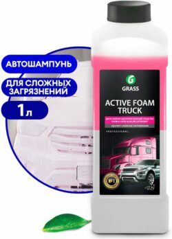 Автошампунь для бесконтактной мойки GRASS Active Foam Truck 1 л (113190) купить в сети строительных магазинов Мастак