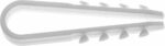 Дюбель-хомут для круглого кабеля 11х18 мм белый STARFIX 50 штук (SMP2-12283-50) купить в сети строительных магазинов Мастак