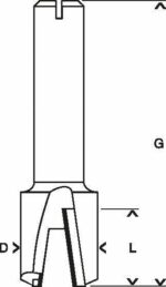 8 мм BOSCH Standard for Wood (2608628399) купить в сети строительных магазинов Мастак