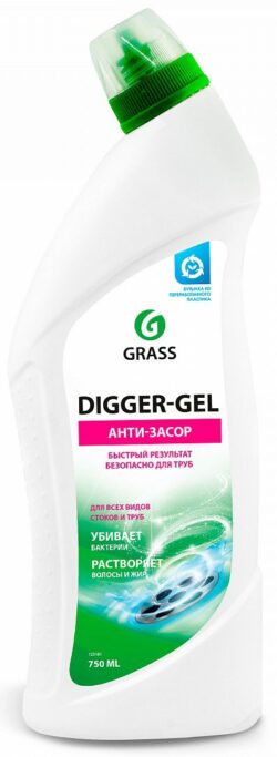 Средство для устранения засоров GRASS Digger-Gel 0