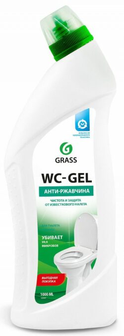 Средство чистящее для ванны GRASS Wс-Gel 1 л (125437) купить в сети строительных магазинов Мастак