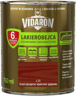 Лакобейц VIDARON Lakierobejca L15 Благородное красное дерево 0