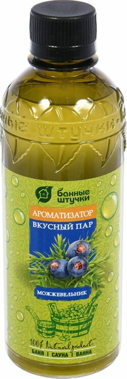 Ароматизатор БАННЫЕ ШТУЧКИ Вкусный пар Можжевельник 350 мл (32227) купить в сети строительных магазинов Мастак