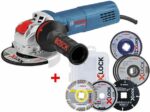 Шлифмашина угловая (болгарка) BOSCH GWX 9-125 S Professional (06017B2000A1) купить в сети строительных магазинов Мастак