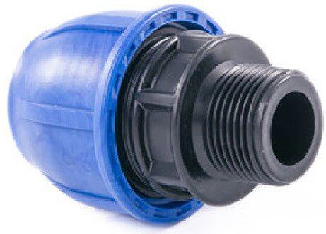 Муфта ПНД компрессионная 32x1-1/4" с наружной резьбой РосТурПласт (22119) купить в Мастак Муфта ПНД компрессионная 32x1-1/4" с наружной резьбой РосТурПласт (22119) купить в сети строительных магазинов Мастак