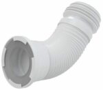 Гофра для унитаза ALCAPLAST 240–600 мм (A97-BL-01) купить в сети строительных магазинов Мастак