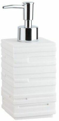 Дозатор для жидкого мыла PERFECTO LINEA Weathered Sand белый (35-151103) купить в сети строительных магазинов Мастак