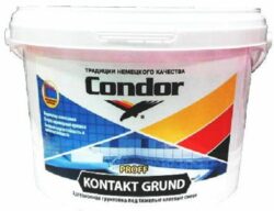 Грунтовка CONDOR Kontakt Grund 14 кг купить в сети строительных магазинов Мастак