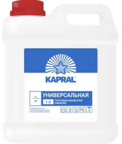 Грунтовка KAPRAL Unigrund концентрат 2 кг купить в сети строительных магазинов Мастак