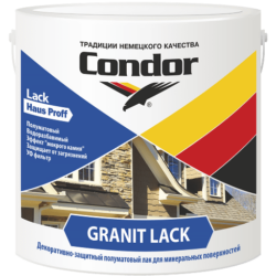 Лак акриловый CONDOR Granit Lack 0