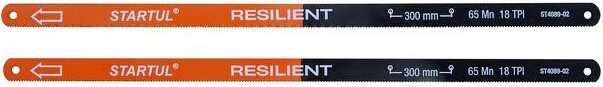 Полотно ножовочное по металлу 300 мм STARTUL Profi 2 штуки (ST4089-02) купить в Мастак Полотно ножовочное по металлу 300 мм STARTUL Profi 2 штуки (ST4089-02) купить в сети строительных магазинов Мастак