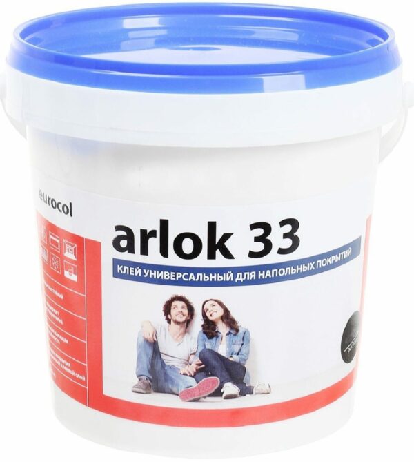 Клей напольный ARLOK 33 4 кг купить в сети строительных магазинов Мастак