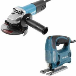 Шлифмашина угловая (болгарка) MAKITA 9558 HN и Электролобзик 4329 (DK0116) купить в сети строительных магазинов Мастак