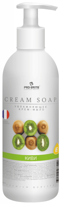 Крем-мыло жидкое PRO-BRITE Cream Soap Premium Quality Киви 0