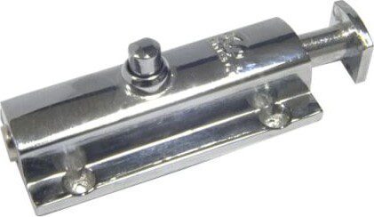 Задвижка мебельная автоматическая STARFIX хром (SMF-3059) купить в Мастак Задвижка мебельная автоматическая STARFIX хром (SMF-3059) купить в сети строительных магазинов Мастак