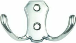 Крючок для одежды AKS WP89 матовый хром (62135) купить в сети строительных магазинов Мастак