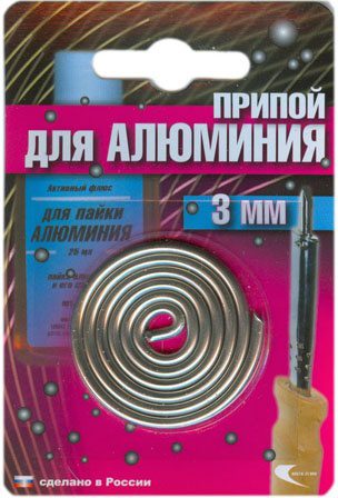 Припой ВЕКТА AL-220 для пайки алюминия 3 мм спираль (191348) купить в Мастак Припой ВЕКТА AL-220 для пайки алюминия 3 мм спираль (191348) купить в сети строительных магазинов Мастак