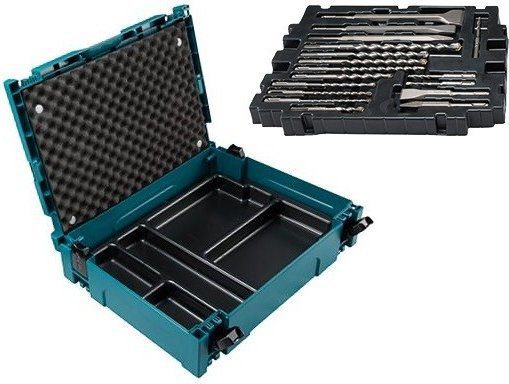 Набор буров (сверл) 12 штук и 5 зубил SDS-plus MAKITA (B-53877) купить в Мастак Набор буров (сверл) 12 штук и 5 зубил SDS-plus MAKITA (B-53877) купить в сети строительных магазинов Мастак