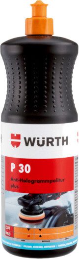 Паста полировальная WURTH P30 Plus мелкоабразивная 1 кг (0893150030) купить в сети строительных магазинов Мастак