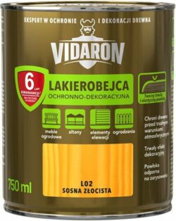 Лакобейц VIDARON Lakierobejca L02 Золотистая сосна 0