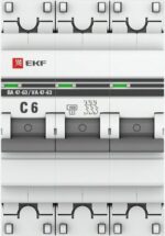 5кA (mcb4763-3-06C-pro)  купить в сети строительных магазинов Мастак