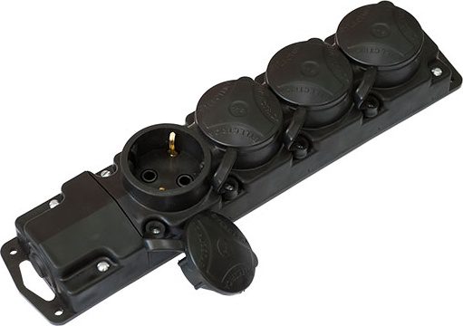 Розетка переносная четверная 16А 250В с заземлением BYLECTRICA (Р16-467) купить в Мастак Розетка переносная четверная 16А 250В с заземлением BYLECTRICA (Р16-467) купить в сети строительных магазинов Мастак