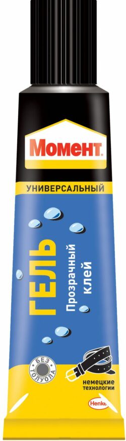 Клей универсальный МОМЕНТ Гель 30 мл (997778) купить в сети строительных магазинов Мастак
