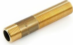 Сгон прямой 1/2" наружная резьба GENERAL FITTINGS (260096H047500H) купить в сети строительных магазинов Мастак