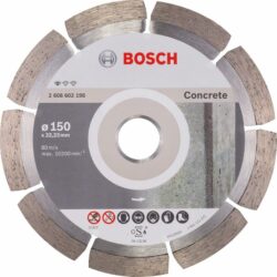 Круг алмазный 150х22 мм BOSCH Standard for Concrete (2608602198) купить в сети строительных магазинов Мастак