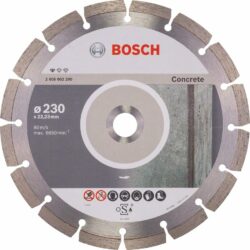 Круг алмазный 230х22 мм BOSCH Standard for Concrete (2608602200) купить в сети строительных магазинов Мастак