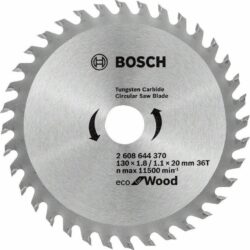 Диск пильный 130х20 мм 36 зубьев BOSCH Eco for Wood (2608644370) купить в сети строительных магазинов Мастак