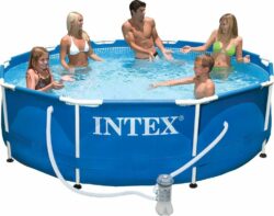 Бассейн INTEX Metal Frame 28202NP (305x76) купить в сети строительных магазинов Мастак