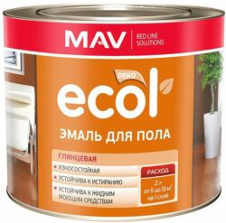 Эмаль алкидная ECOL ПФ-266 светло-коричневая-1 2 кг купить в сети строительных магазинов Мастак