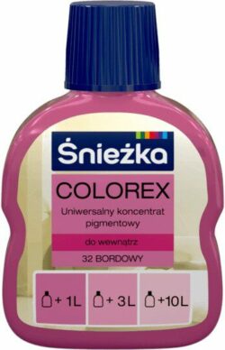 Колер SNIEZKA Colorex №32 бордовый 0