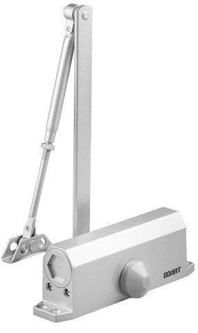 Доводчик дверной гидравлический морозостойкий ВОЛАТ 60-120 кг серебро (35032-120) купить в Мастак Доводчик дверной гидравлический морозостойкий ВОЛАТ 60-120 кг серебро (35032-120) купить в сети строительных магазинов Мастак