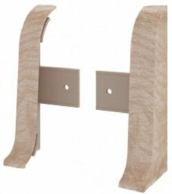 Заглушка для плинтуса VOX Profi 47 Орех беленый 2 штуки купить в сети строительных магазинов Мастак