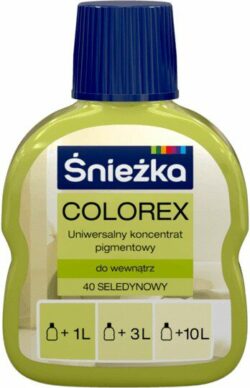 Колер SNIEZKA Colorex №40 светло-зеленый 0