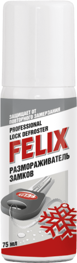 Размораживатель замков FELIX 75 мл (411040017) купить в Мастак Размораживатель замков FELIX 75 мл (411040017) купить в сети строительных магазинов Мастак