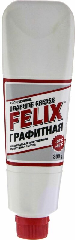 Смазка графитная FELIX 300 г (411040087) купить в сети строительных магазинов Мастак