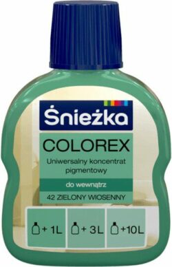 Колер SNIEZKA Colorex №42 весенне-зеленый 0